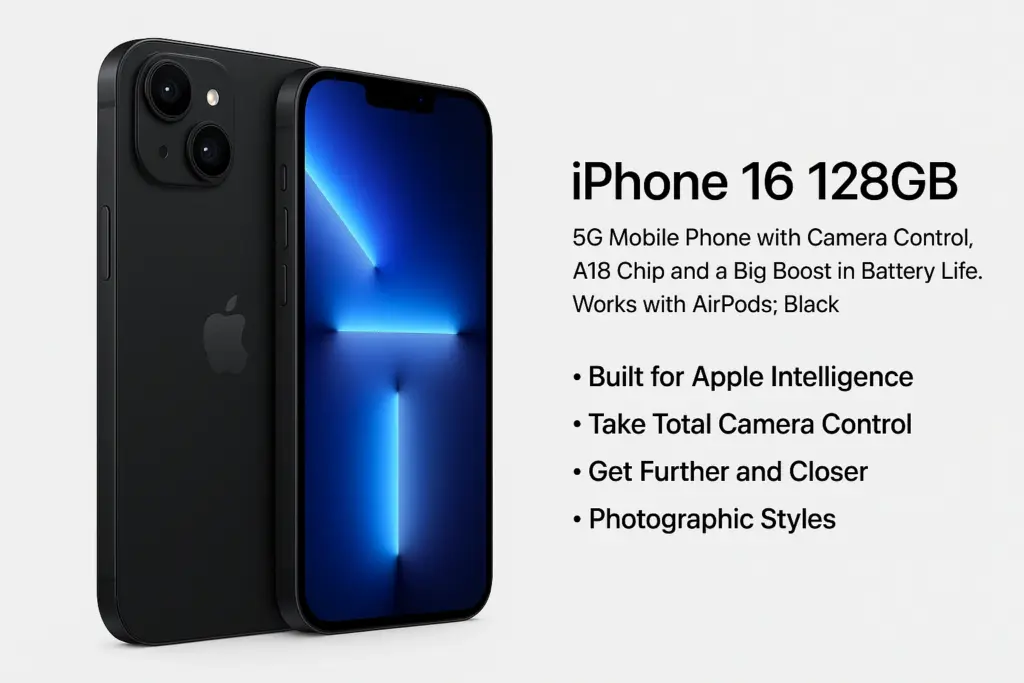 iPhone 16 128GB Black